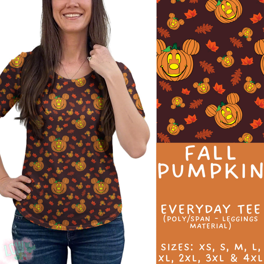 Preorder Custom Styles Fall Pumpkin Closes 29 Aug ETA late Nov 2025 Leggings