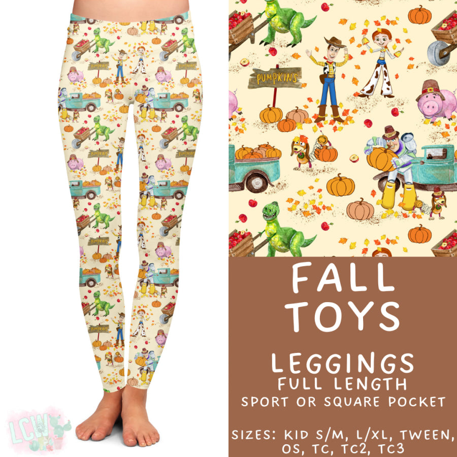 Preorder Custom Styles Fall Toys Closes 29 Aug ETA late Nov 2025 Leggings