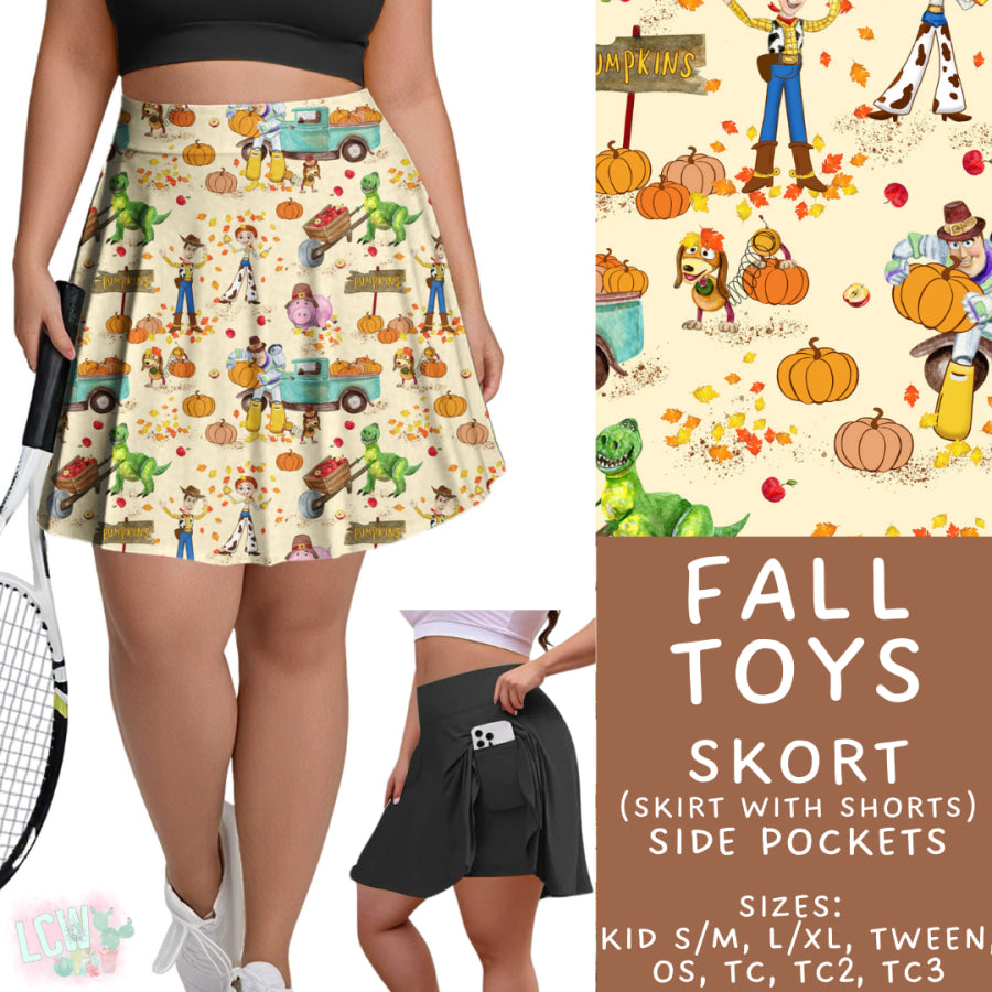 Preorder Custom Styles Fall Toys Closes 29 Aug ETA late Nov 2025 Leggings