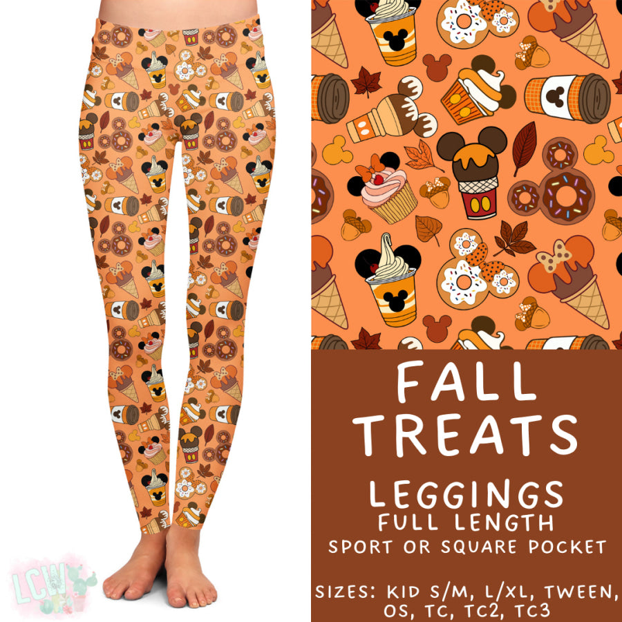 Preorder Custom Styles Fall Treats Closes 29 Aug ETA late Nov 2025 Leggings