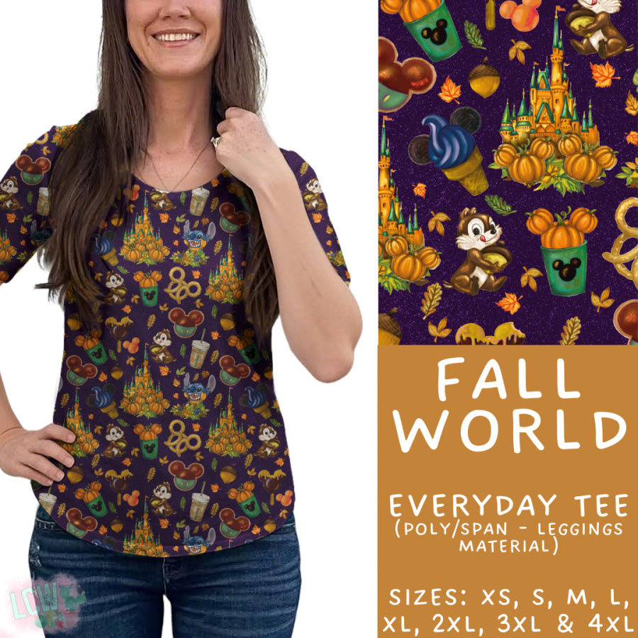 Preorder Custom Styles Fall World Closes 29 Aug ETA late Nov 2025 Leggings