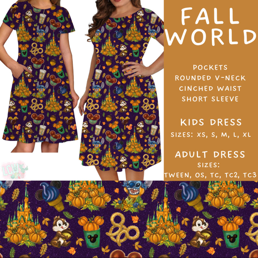 Preorder Custom Styles Fall World Closes 29 Aug ETA late Nov 2025 Leggings
