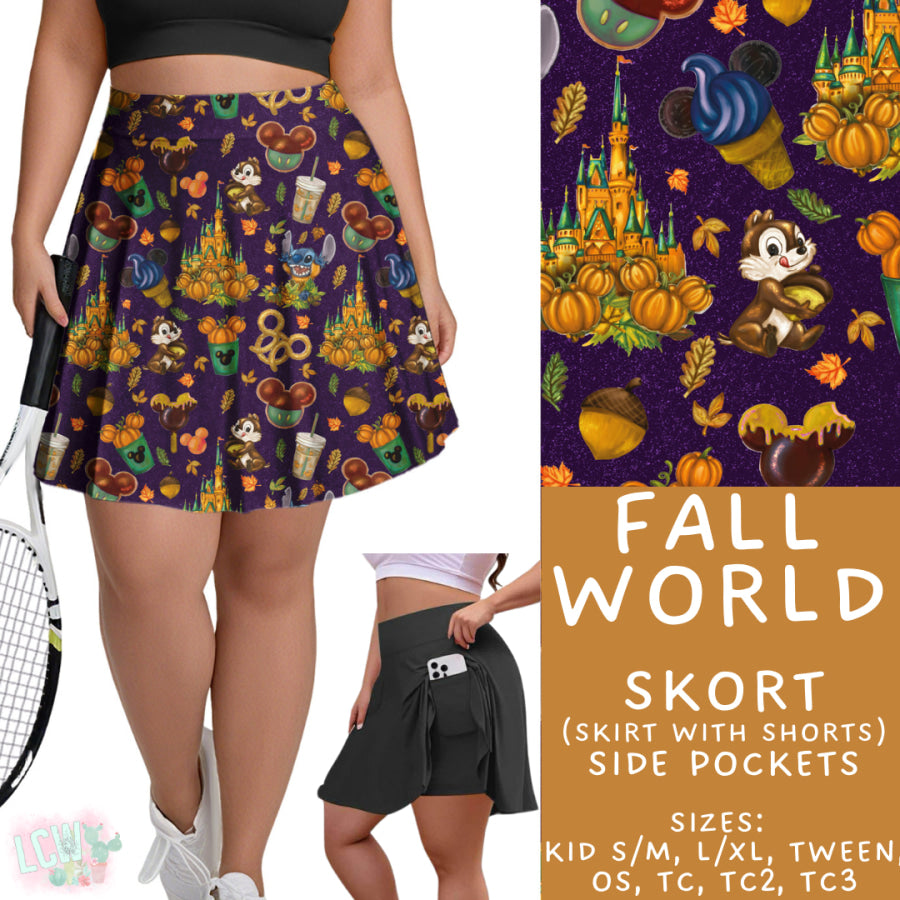 Preorder Custom Styles Fall World Closes 29 Aug ETA late Nov 2025 Leggings