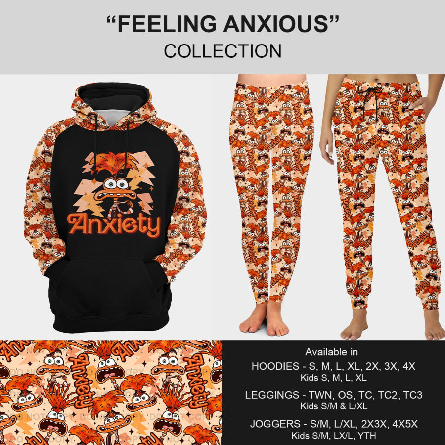 PREORDER Custom Styles - Feeling Anxious - Closes 19 Nov - ETA mid Feb 2025 Loungewear