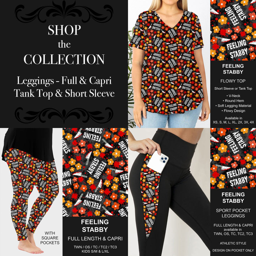 PREORDER Custom Styles - Feeling Stabby - Closes 18 Jul - ETA mid Oct 2025 Loungewear