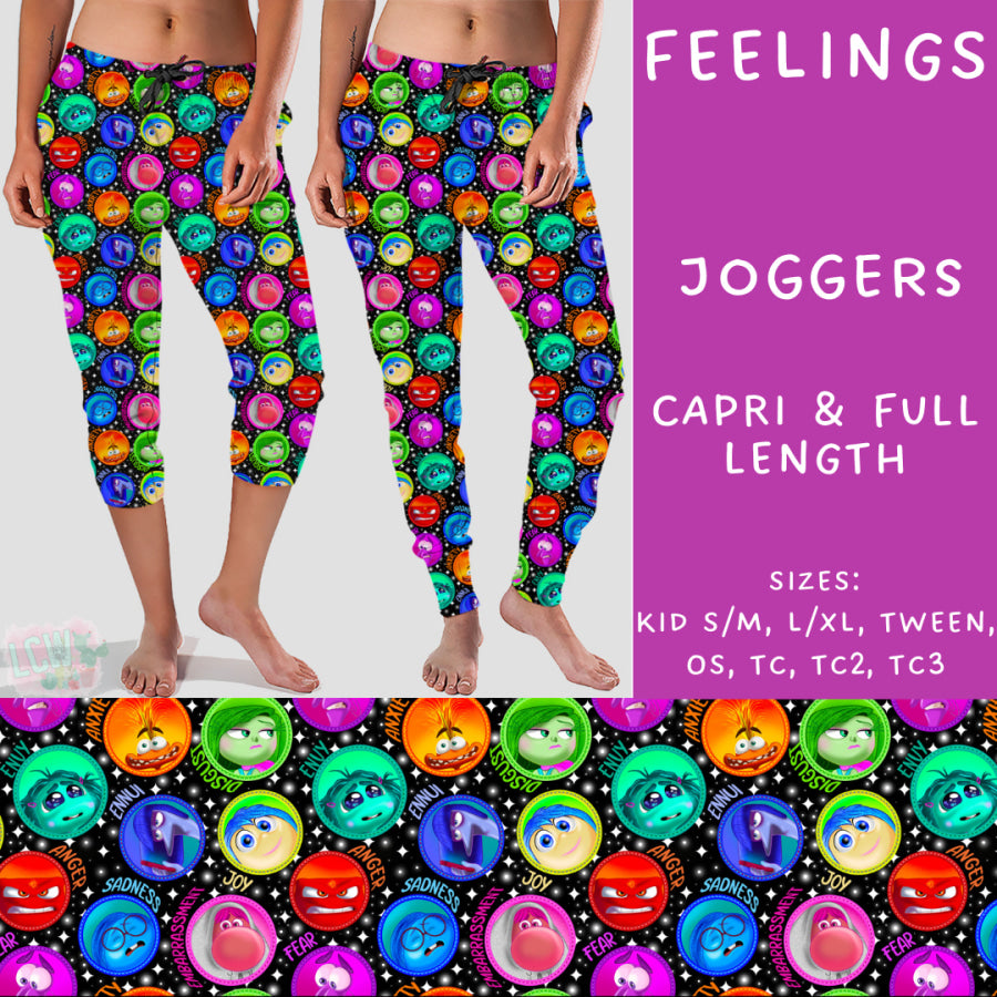 Preorder Custom Styles - Feelings - Closes 23 Sep - ETA early Dec 2024 Leggings