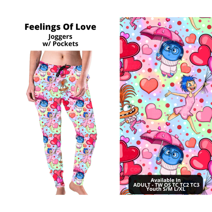 PREORDER Custom Styles - Feelings Of Love - Closes 28 Nov - ETA late Feb 2025 Leggings