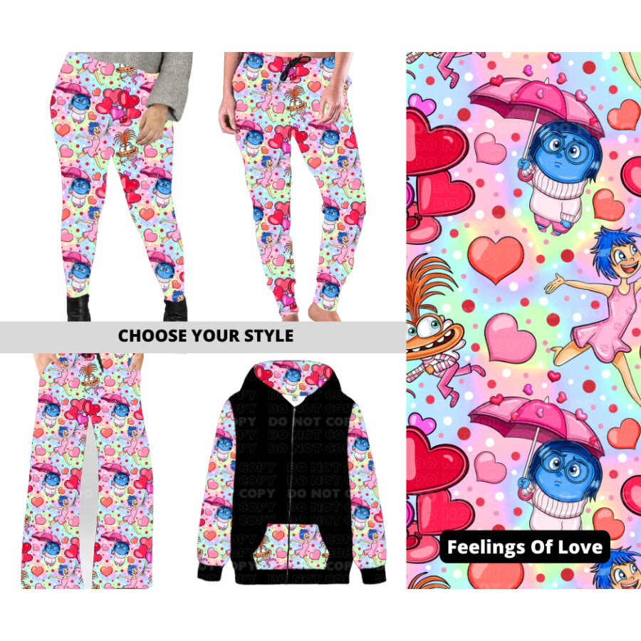 PREORDER Custom Styles - Feelings Of Love - Closes 28 Nov - ETA late Feb 2025 Leggings