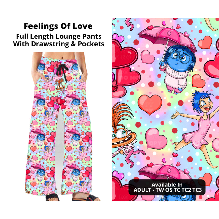 PREORDER Custom Styles - Feelings Of Love - Closes 28 Nov - ETA late Feb 2025 Leggings