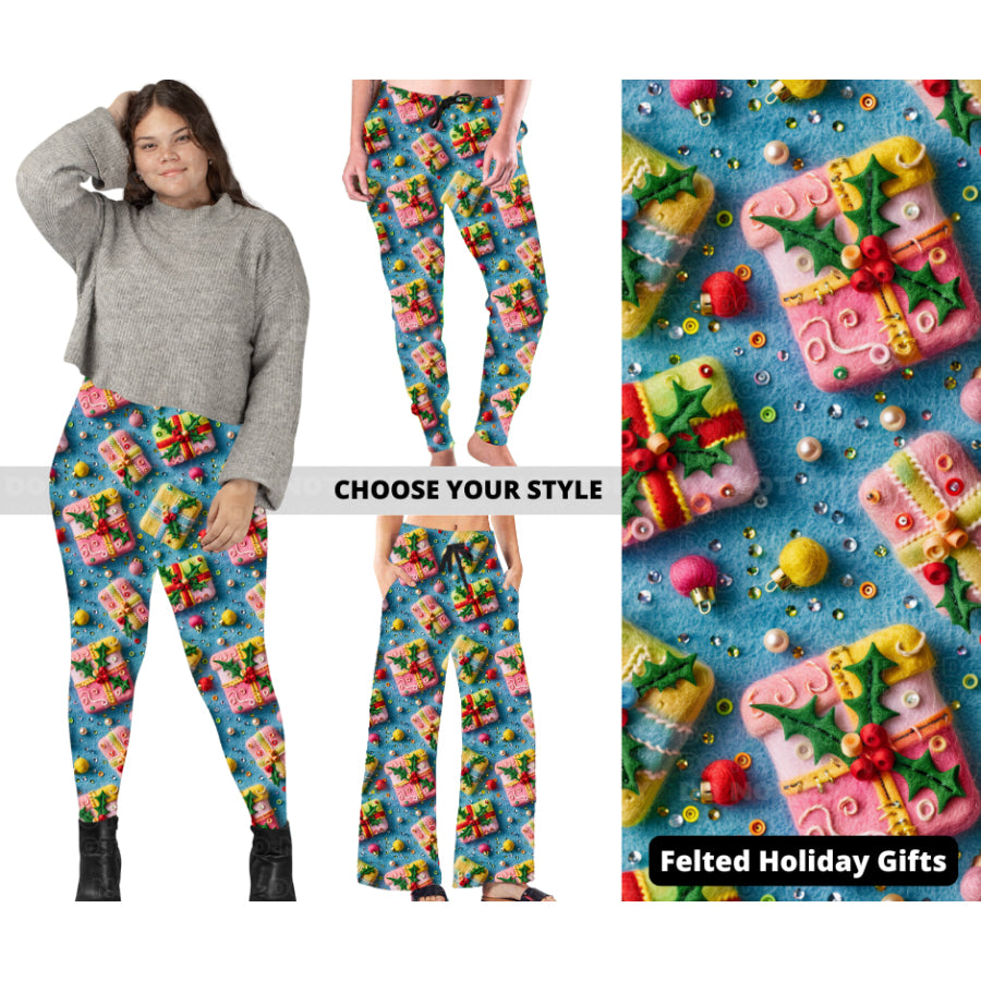 PREORDER Custom Styles - Felted Holiday Gifts - Closes 18 Sep - ETA early Dec 2024 Leggings