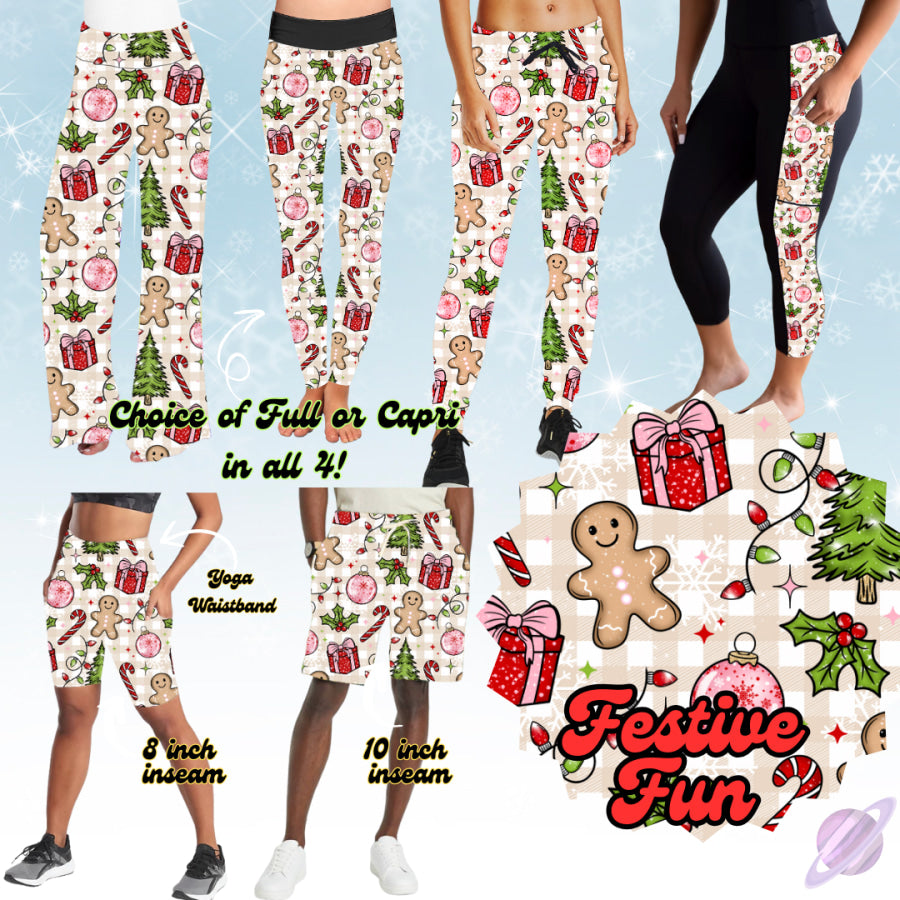PREORDER Custom Styles Festive Fun Closes 12 Sep ETA mid Dec 2025 Leggings