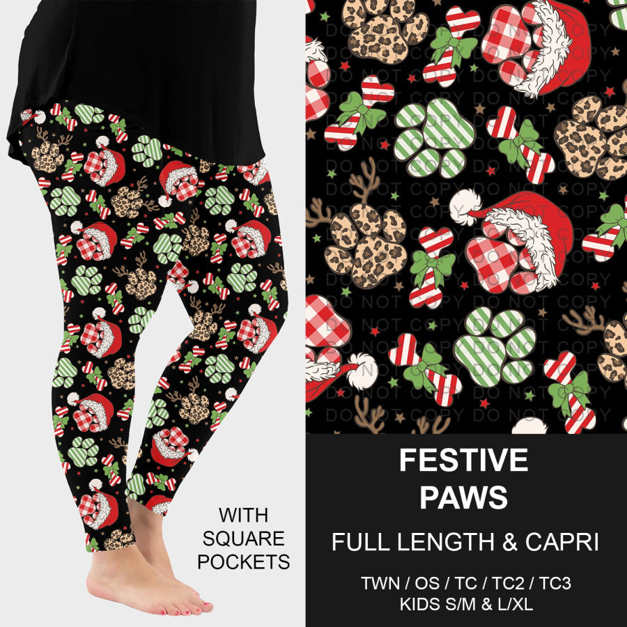 PREORDER Custom Styles - Festive Paws - Closes 22 Jul - ETA late Oct 2025 Loungewear