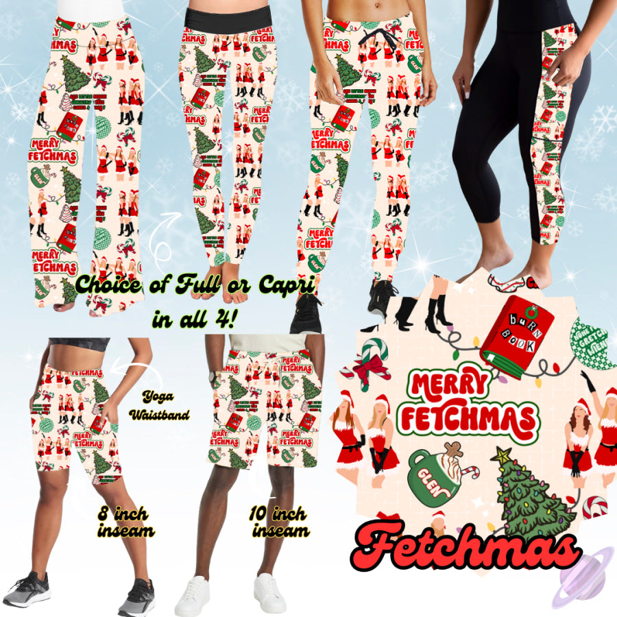 PREORDER Custom Styles Fetchmas Closes 12 Sep ETA mid Dec 2025 Leggings