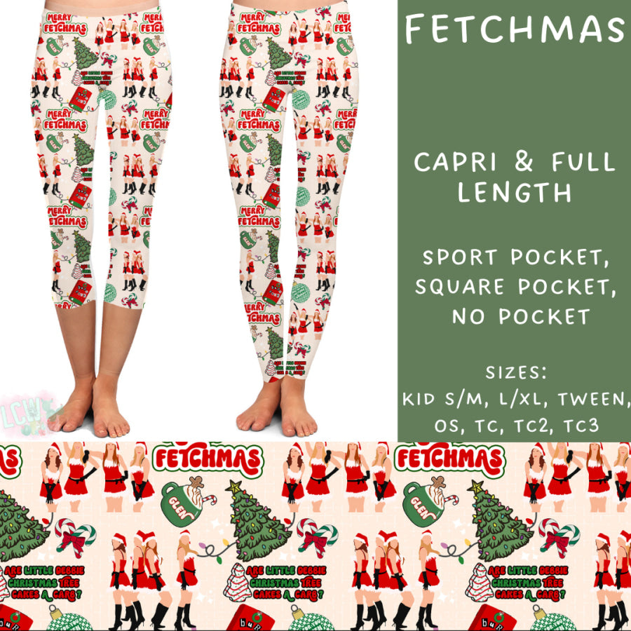 Preorder Custom Styles - Fetchmas - Closes 31 Oct - ETA early Jan 2025 Leggings