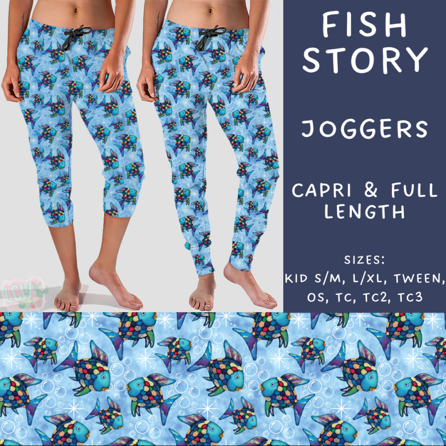 Preorder Custom Styles - Fish Story - Closes 17 Jan - ETA late Apr 2025 Leggings