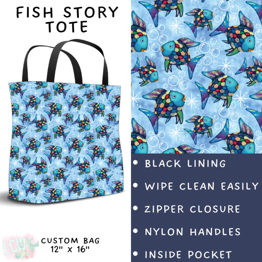 Preorder Custom Styles - Fish Story - Closes 17 Jan - ETA late Apr 2025 Leggings