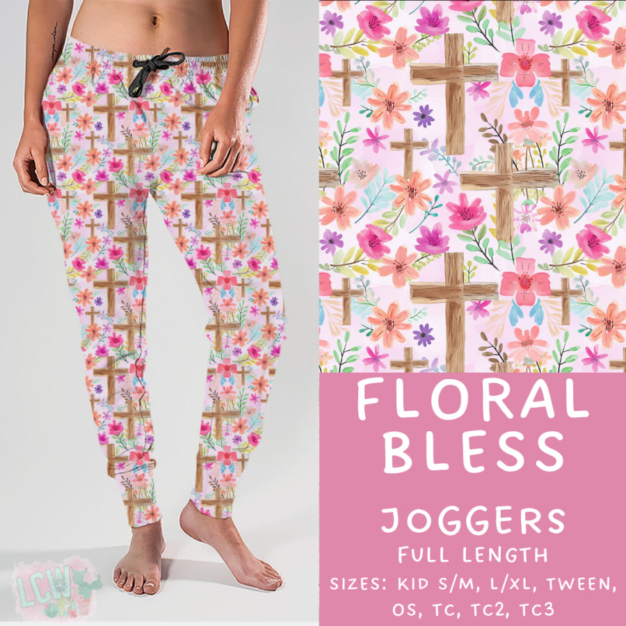 Preorder Custom Styles - Floral Bless - Closes 17 Feb - ETA late Apr 2025 Leggings