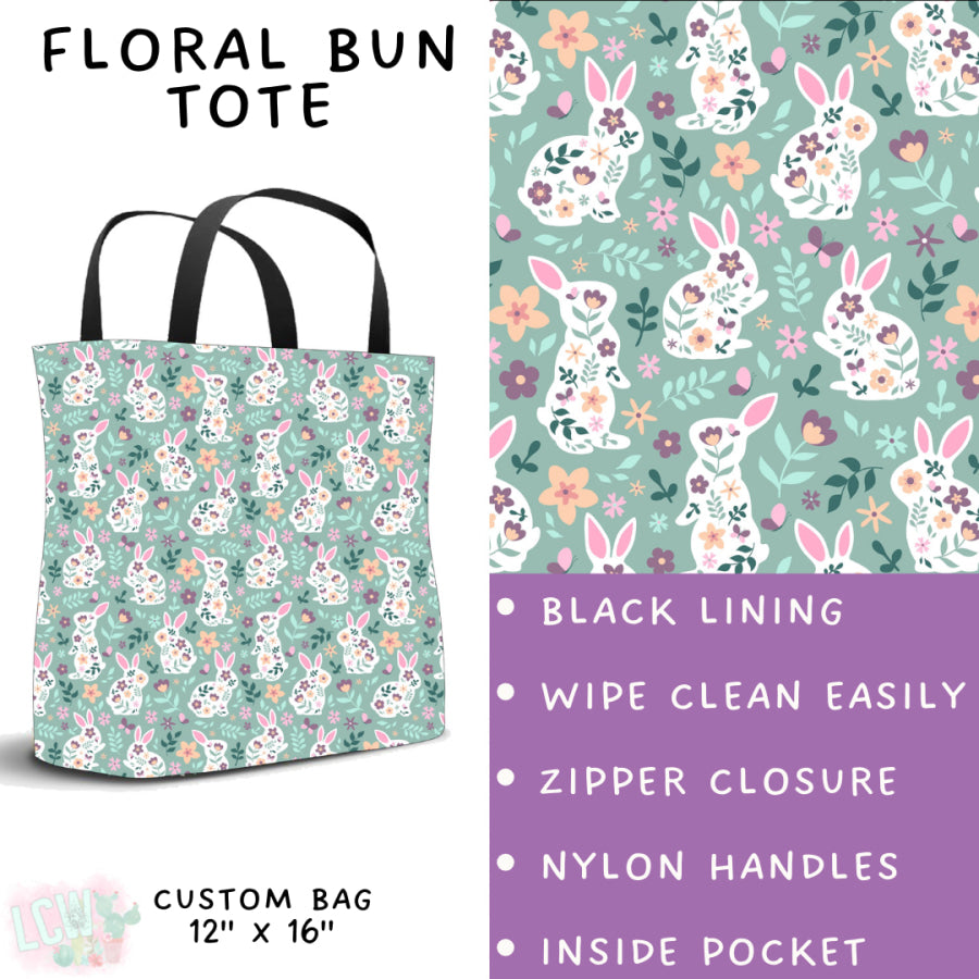 Preorder Custom Styles - Floral Bun - Closes 17 Feb - ETA late Apr 2025 Leggings