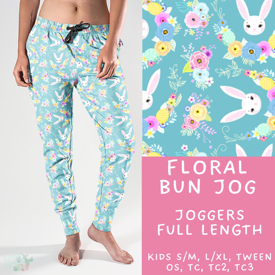 Preorder Custom Styles - Floral Bun - Closes 30 Jan - ETA late Apr 2025 Leggings