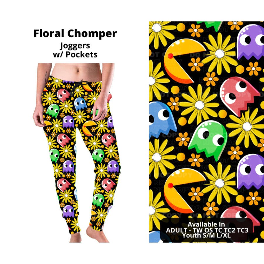 PREORDER Custom Styles - Floral Chomper - Closes 21 Nov - ETA late Feb 2025 Leggings