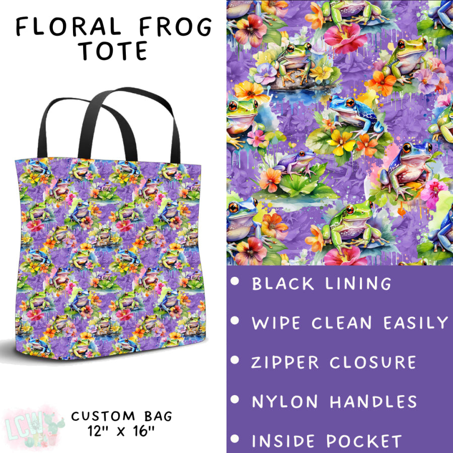 Preorder Custom Styles Floral Frog Closes 11 Sep ETA late Nov 2025 Leggings