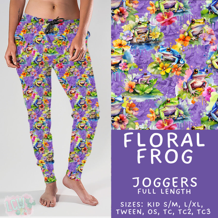 Preorder Custom Styles Floral Frog Closes 11 Sep ETA late Nov 2025 Leggings