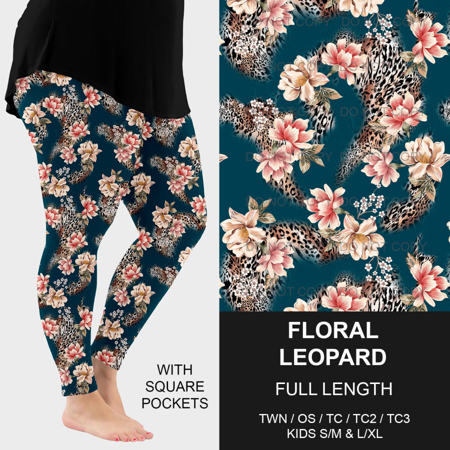 PREORDER Custom Styles - Floral Leopard - Closes 25 Feb - ETA late May 2025 Loungewear