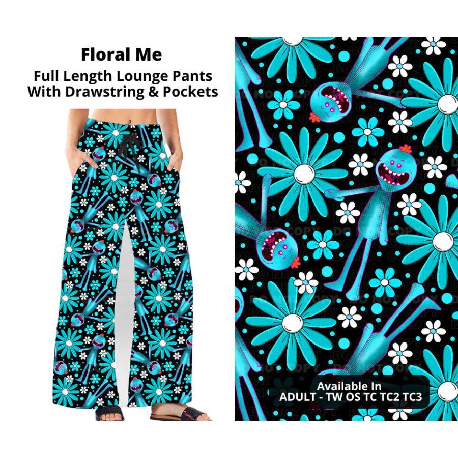 PREORDER Custom Styles - Floral Me - Closes 21 Nov - ETA late Feb 2025 Leggings