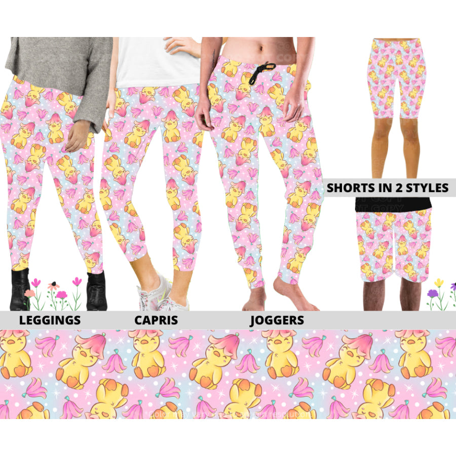 PREORDER Custom Styles - Flower Hat Ducks - Closes 27 Jan - ETA late Apr 2025 Leggings