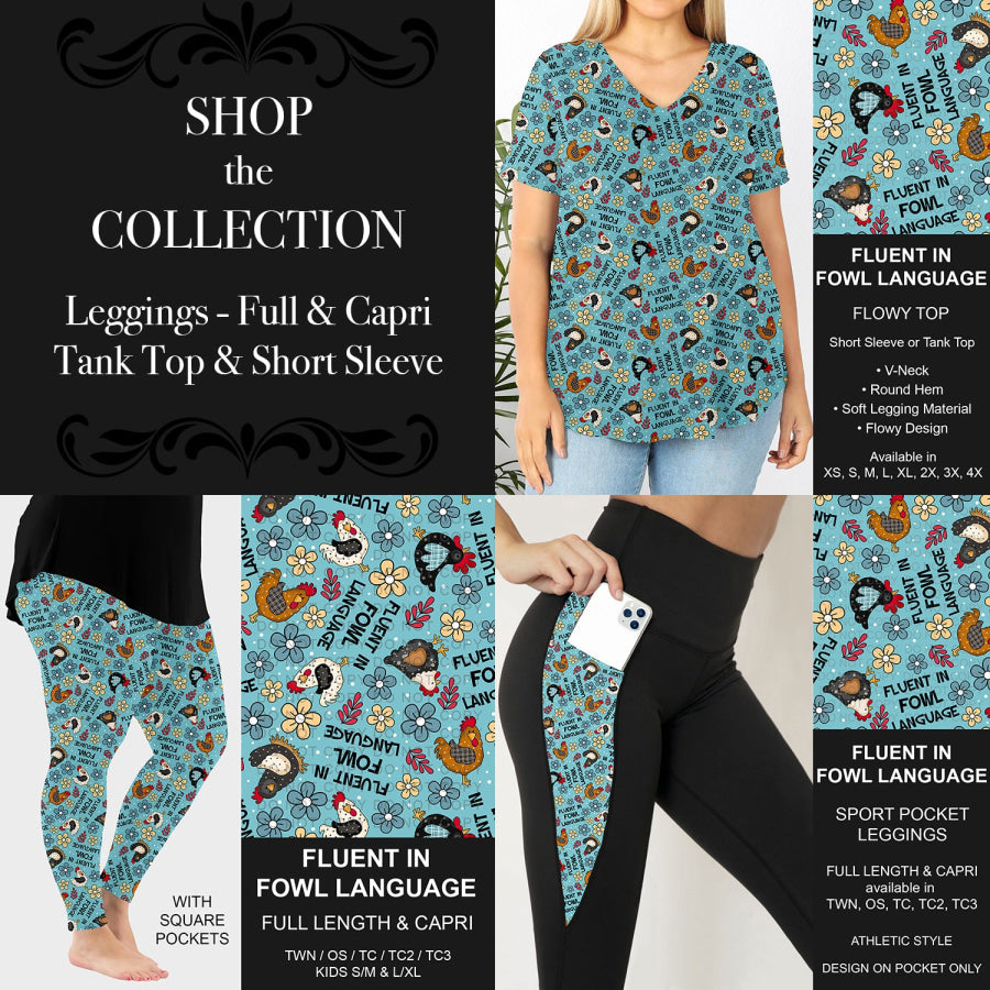 PREORDER Custom Styles - Fluent In Foul Language - Closes 18 Jul - ETA mid Oct 2025 Loungewear