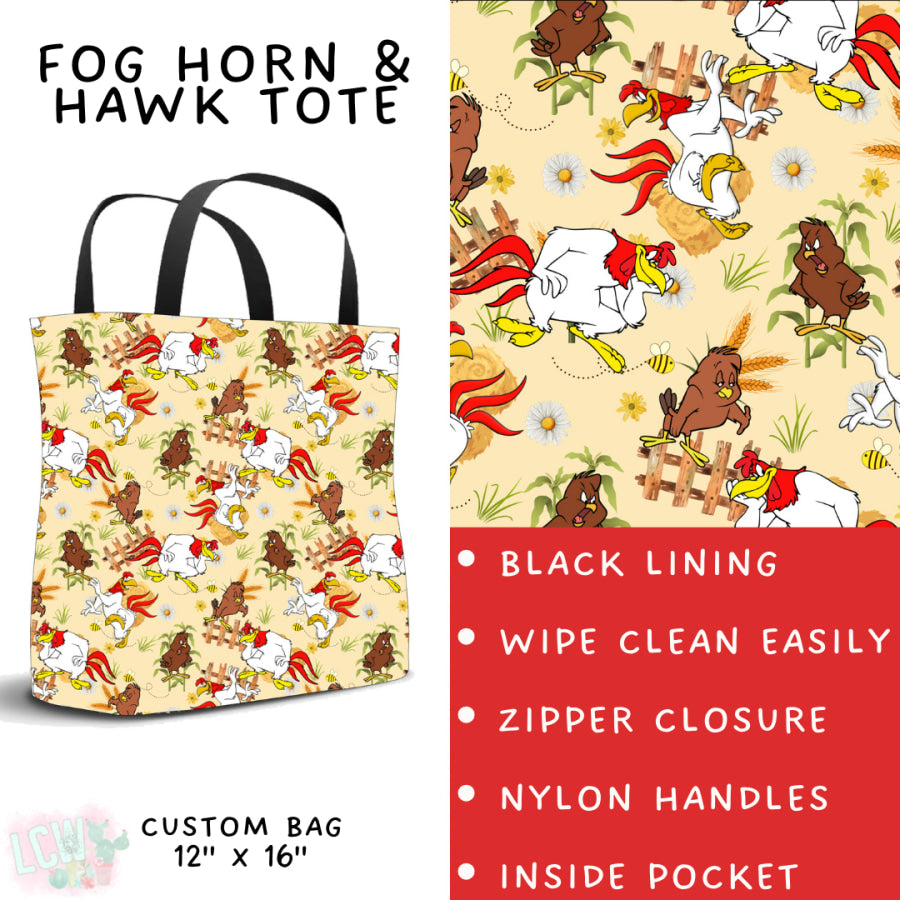 Preorder Custom Styles Fog Horn and Hawk Closes 11 Sep ETA late Nov 2025 Leggings