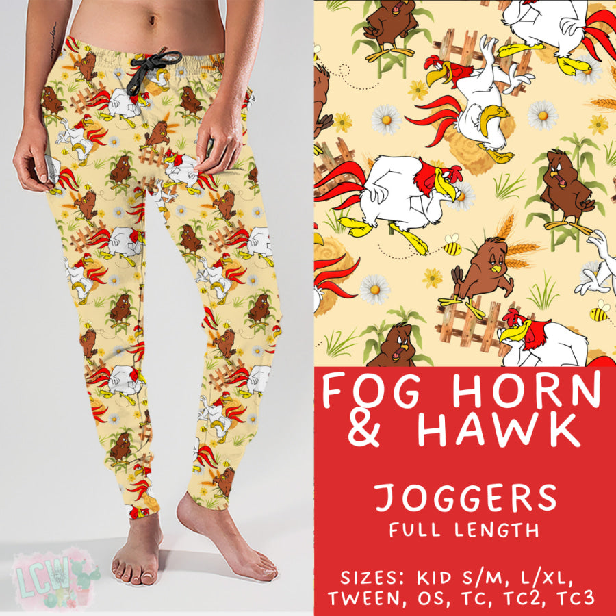 Preorder Custom Styles Fog Horn and Hawk Closes 11 Sep ETA late Nov 2025 Leggings