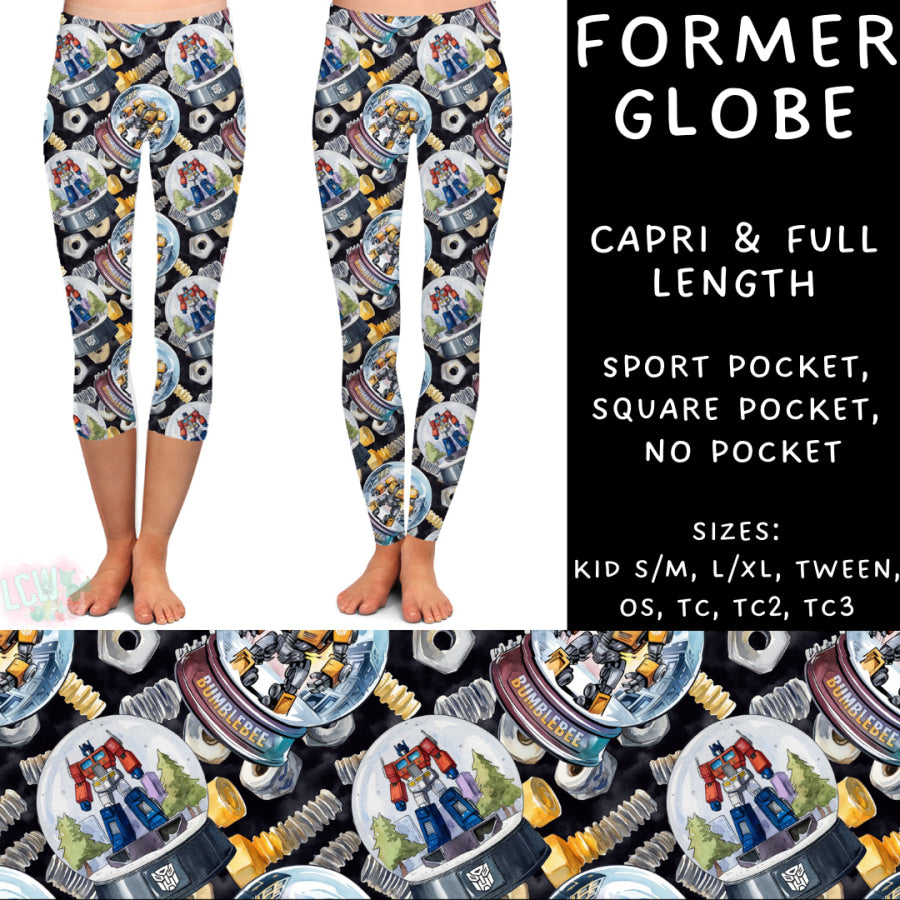 Preorder Custom Styles - Former Globe - Closes 29 Jan - ETA late Apr 2025 Leggings