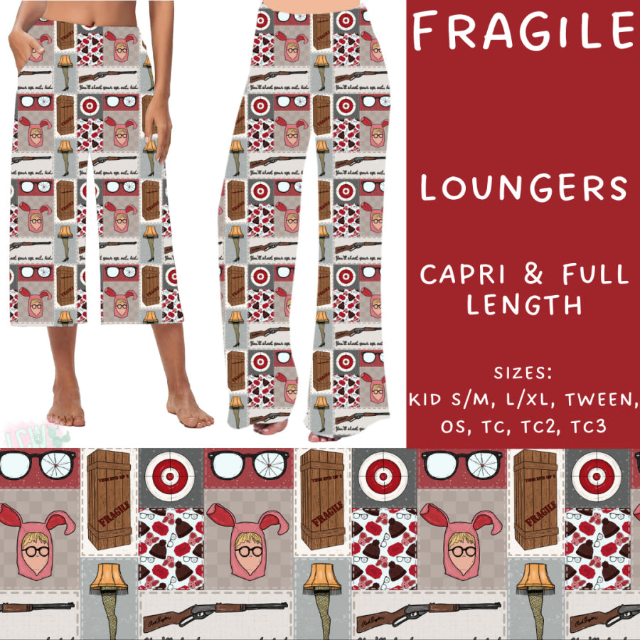 Preorder Custom Styles - Fragile - Closes 31 Oct - ETA early Jan 2025 Leggings