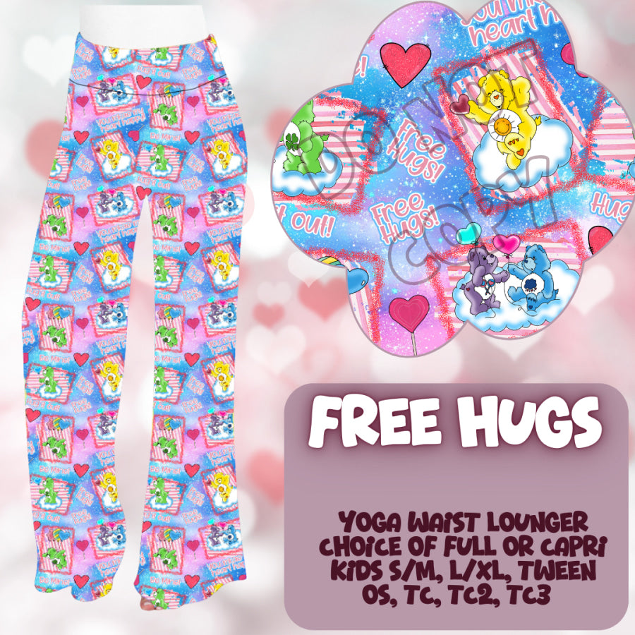 PREORDER Custom Styles - Free Hugs - Closes 2 Dec - ETA mid Feb 2025 Leggings