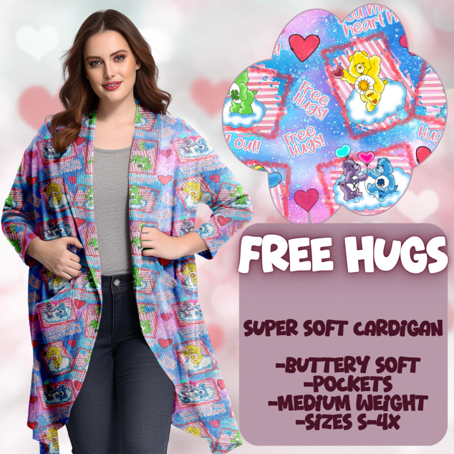 PREORDER Custom Styles - Free Hugs - Closes 2 Dec - ETA mid Feb 2025 Leggings