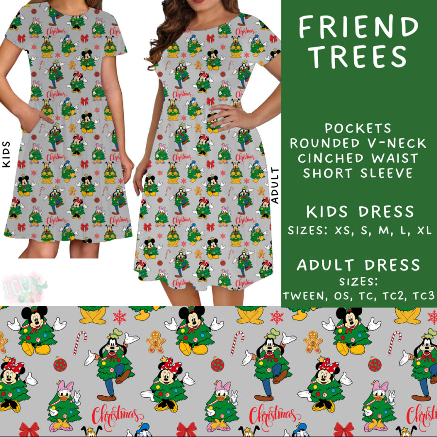 Preorder Custom Styles - Friend Trees - Closes 31 Oct - ETA early Jan 2025 Leggings