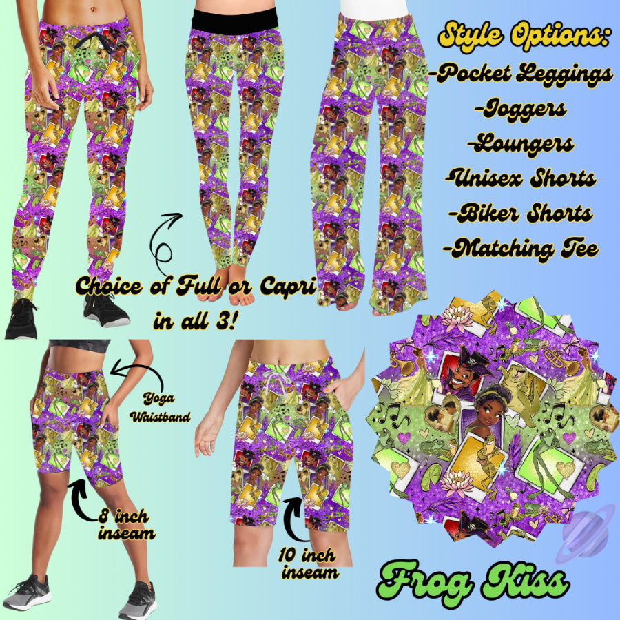 PREORDER Custom Styles - Frog Kiss - Closes 6 Feb - ETA late May 2025 Leggings