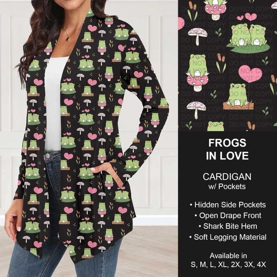 Preorder Custom Styles - Frogs In Love - Closes 2 Dec - ETA early Mar 2026 Loungewear