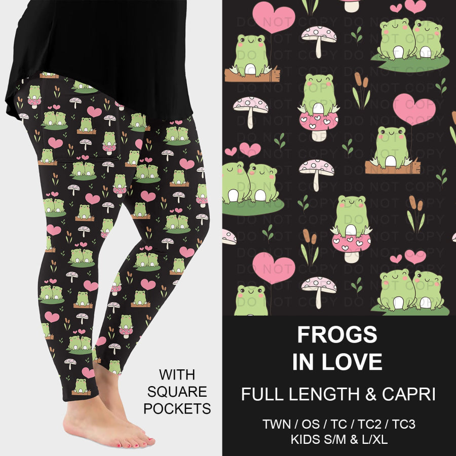 Preorder Custom Styles - Frogs In Love - Closes 2 Dec - ETA early Mar 2026 Loungewear