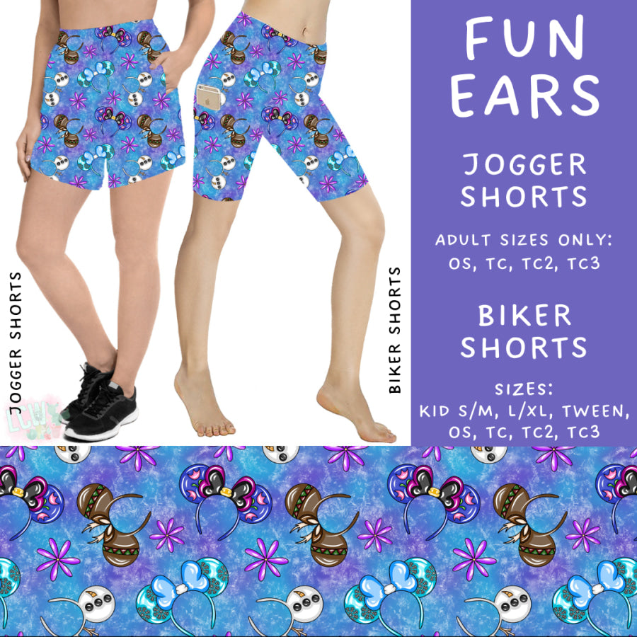 Preorder Custom Styles - Fun Ears - Closes 18 Nov - ETA early Feb 2025 Leggings