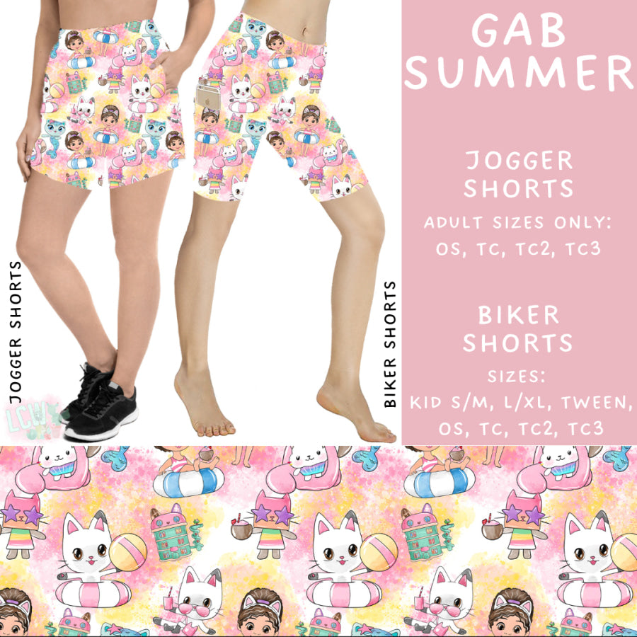Preorder Custom Styles - Gab Summer - Closes 15 May - ETA mid Jul 2025 Leggings