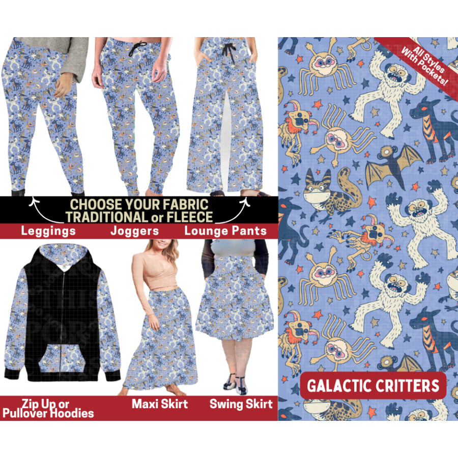 Preorder Custom Styles Galactic Critters Closes 4 Sep ETA early Jan 2026 Leggings