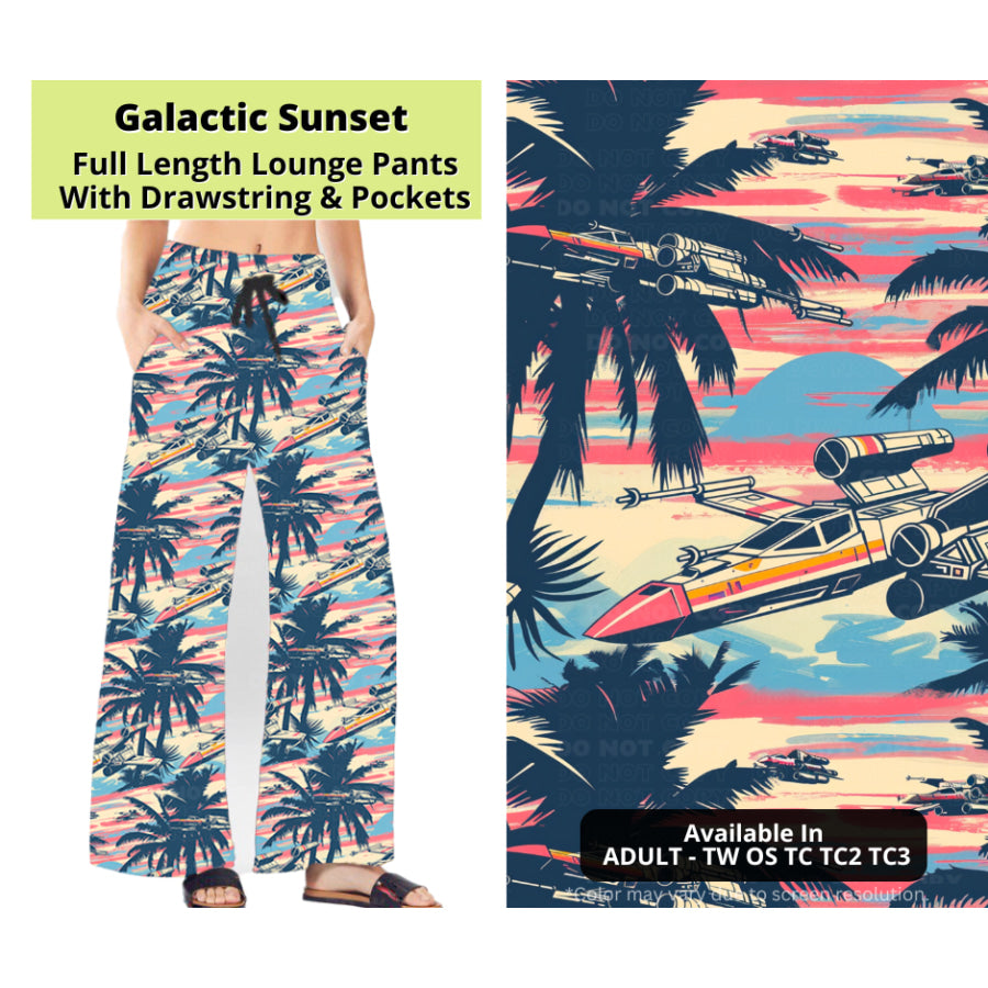 Preorder Custom Styles - Galactic Sunset - Closes 24 Mar - ETA late Jun 2025 Leggings