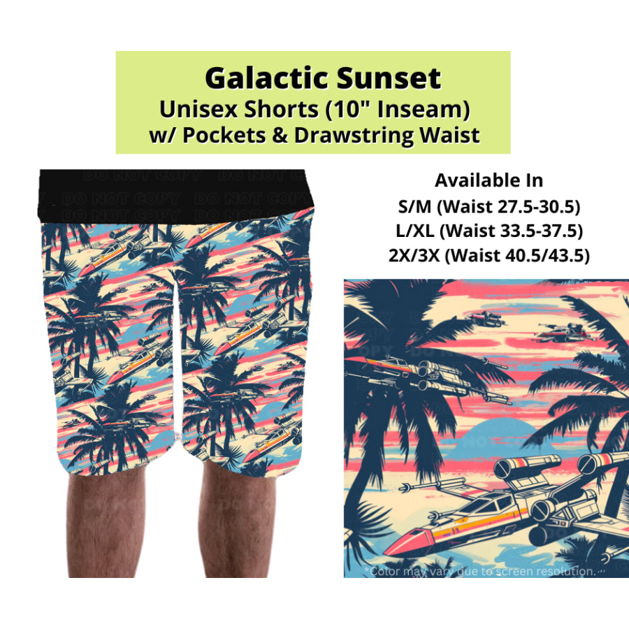 Preorder Custom Styles - Galactic Sunset - Closes 24 Mar - ETA late Jun 2025 Leggings