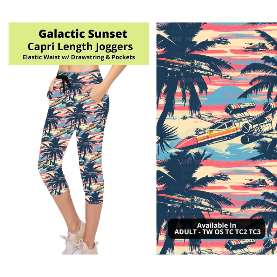 Preorder Custom Styles - Galactic Sunset - Closes 24 Mar - ETA late Jun 2025 Leggings