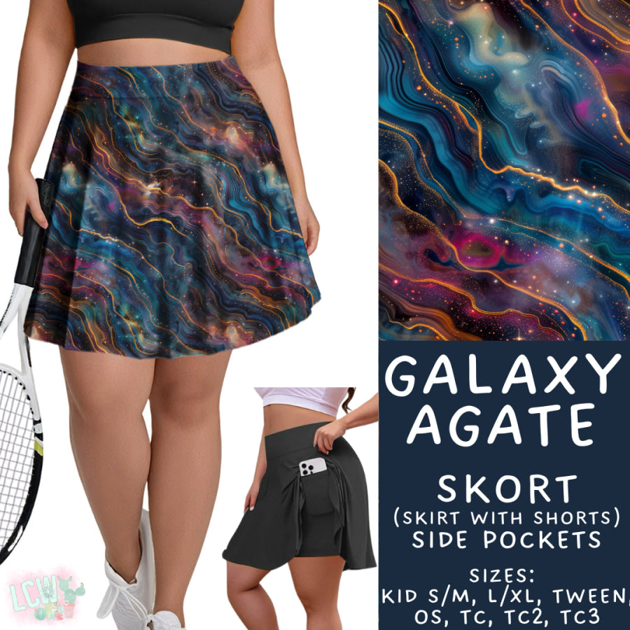 Preorder Custom Styles - Galaxy Agate - Closes 29 Sep - ETA late Dec 2025 Leggings