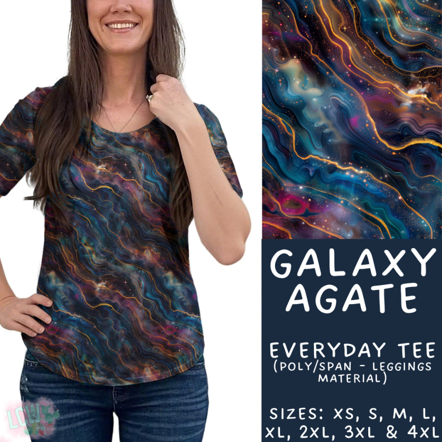 Preorder Custom Styles - Galaxy Agate - Closes 29 Sep - ETA late Dec 2025 Leggings