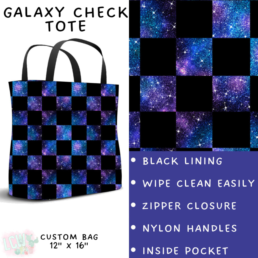 Preorder Custom Styles - Galaxy Check - Closes 6 Dec - ETA late Feb 2025 Leggings