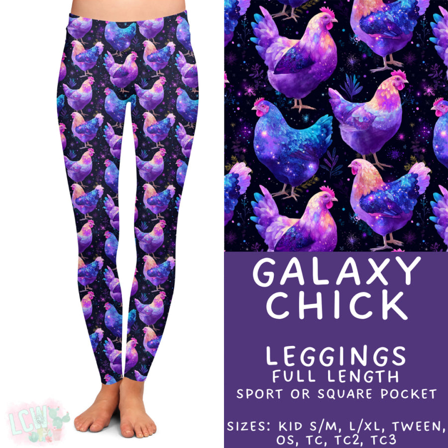 Preorder Custom Styles - Galaxy Chick - Closes 29 Sep - ETA late Dec 2025 Leggings